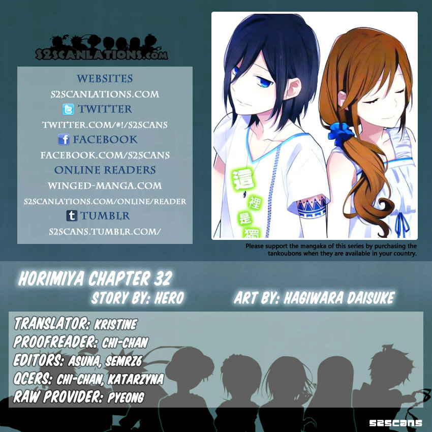 Horimiya Chapter 32 : Their Everyday Lives - Picture 1