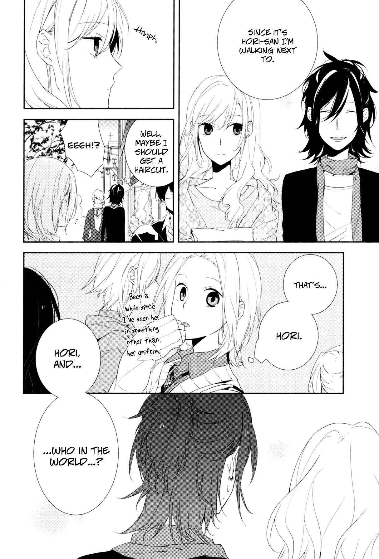 Horimiya Chapter 4 : Page 4 - Picture 3
