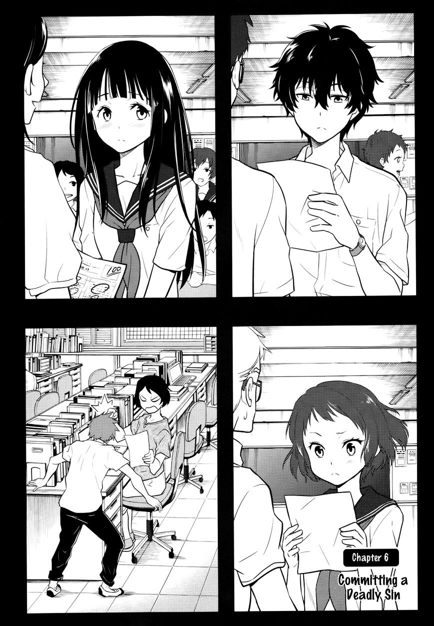 Hyouka Chapter 6 : Committing A Deadly Sin - Picture 2