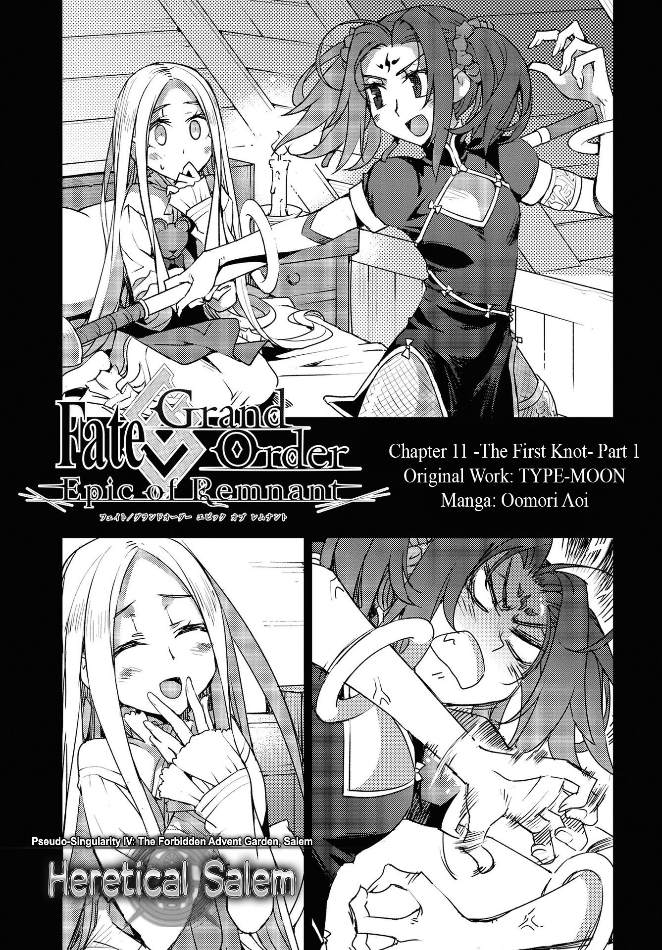 Fate/grand Order: Epic Of Remnant: Pseudo-Singularity Iv: The Forbidden Advent Garden, Salem - Heretical Salem Chapter 11: The First Knot 1 - Picture 1
