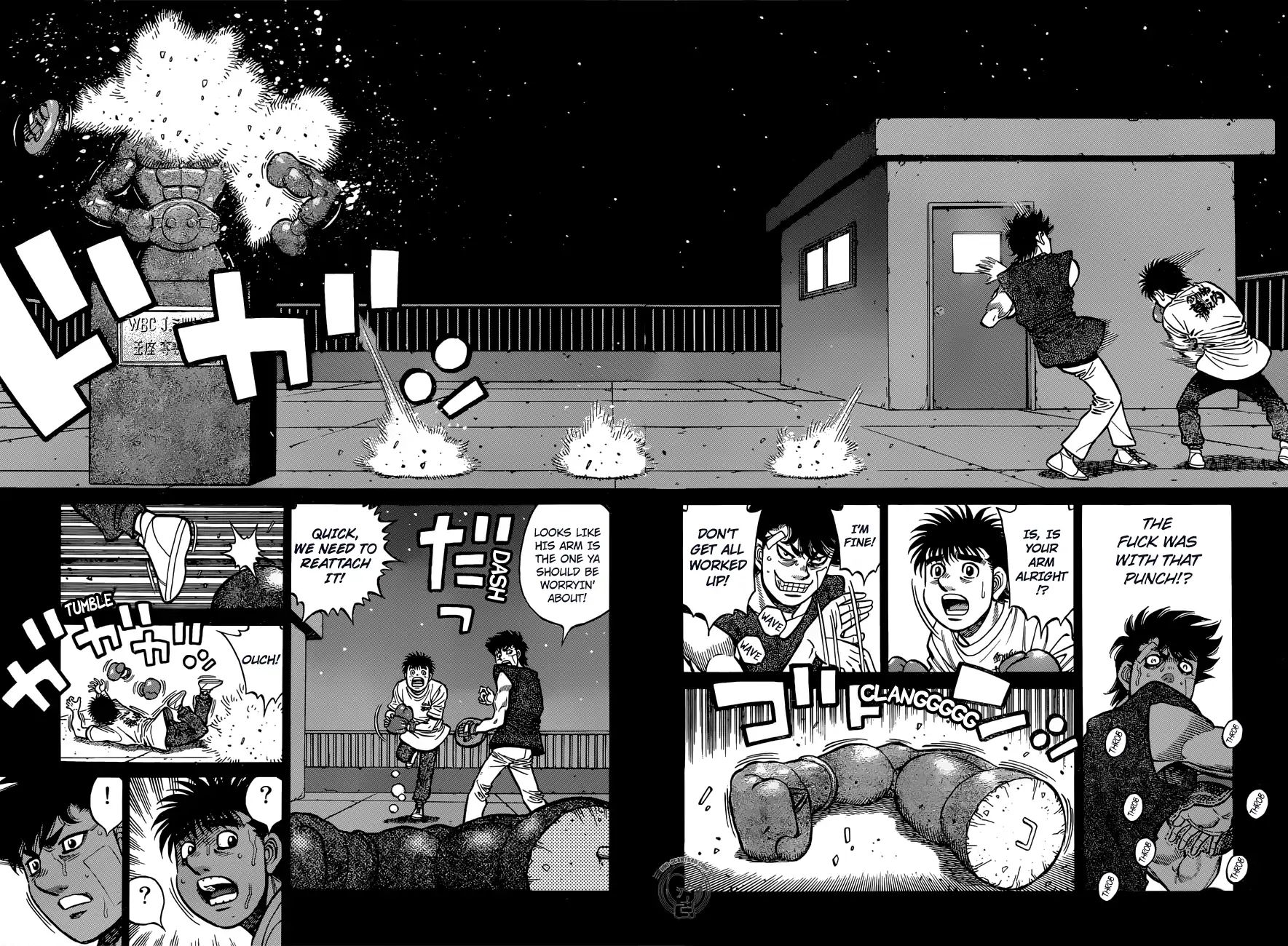 Hajime No Ippo Chapter 1280: The Takamura Statue Saw That... - Picture 2