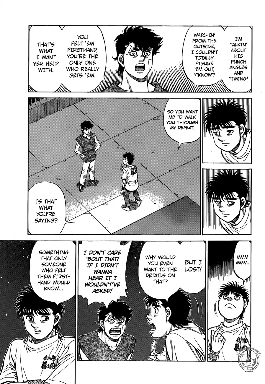 Hajime No Ippo Chapter 1279: A Spar On The Roof - Picture 3