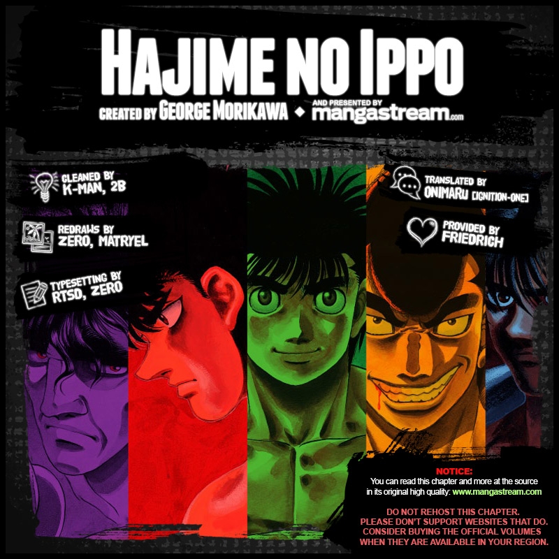 Hajime No Ippo Chapter 1211 - Picture 2