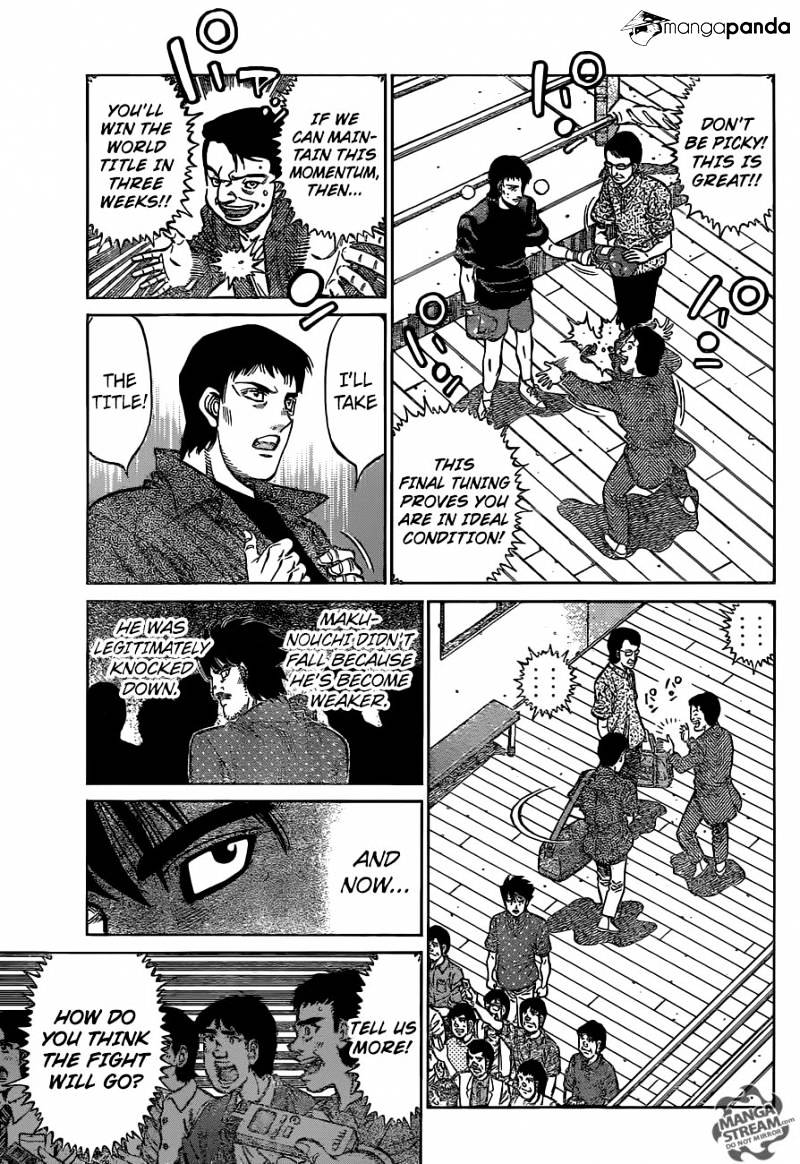 Hajime No Ippo Chapter 1161 - Picture 3