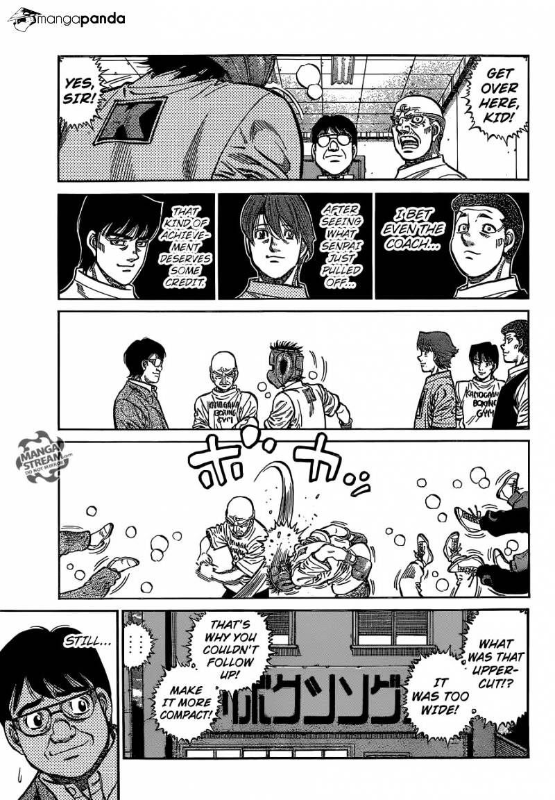 Hajime No Ippo Chapter 1146 : First Cries Of The New Model - Picture 3