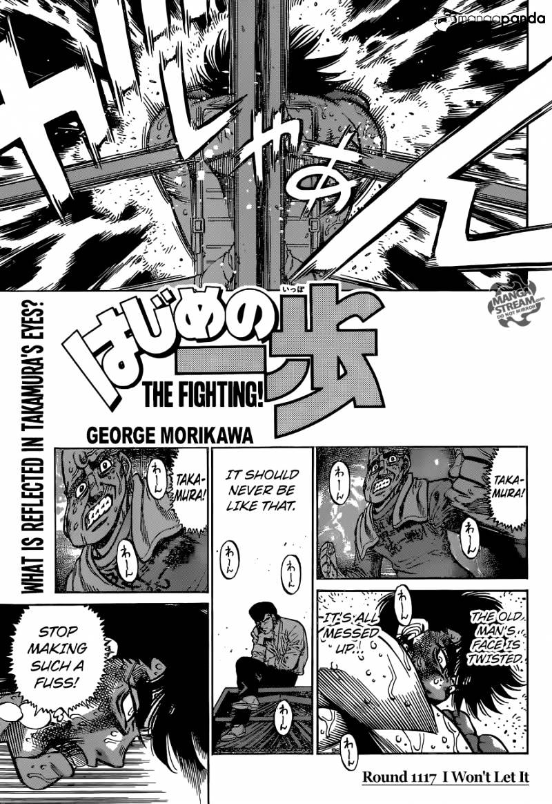 Hajime No Ippo Chapter 1117 : I Won T Let It - Picture 1