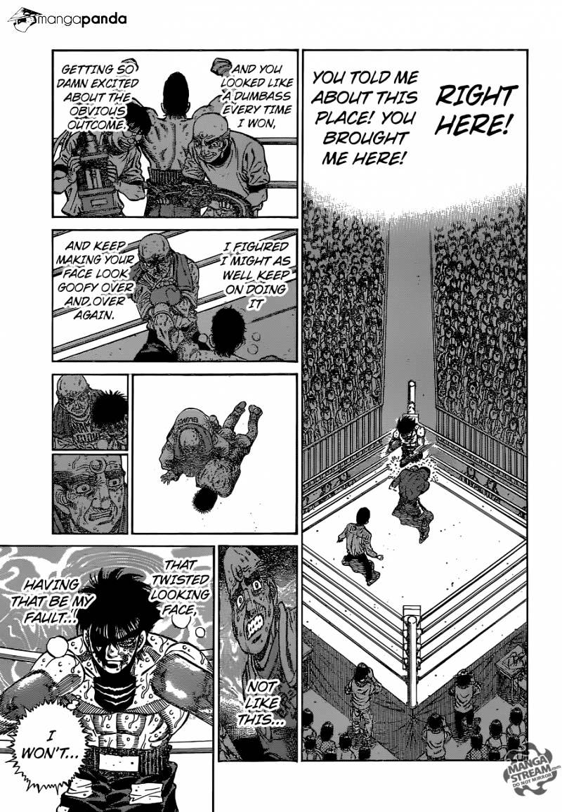 Hajime No Ippo Chapter 1117 : I Won T Let It - Picture 3