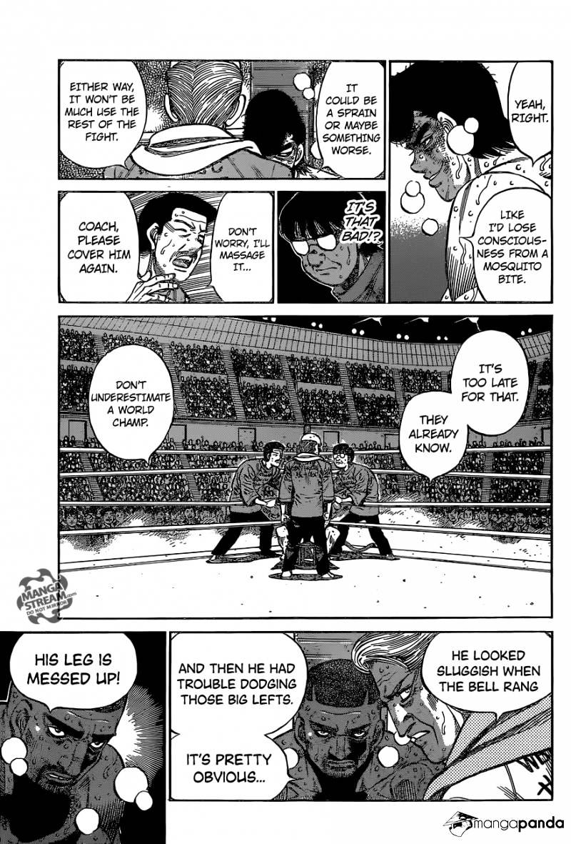 Hajime No Ippo Chapter 1114 : Willpower Infusion - Picture 3