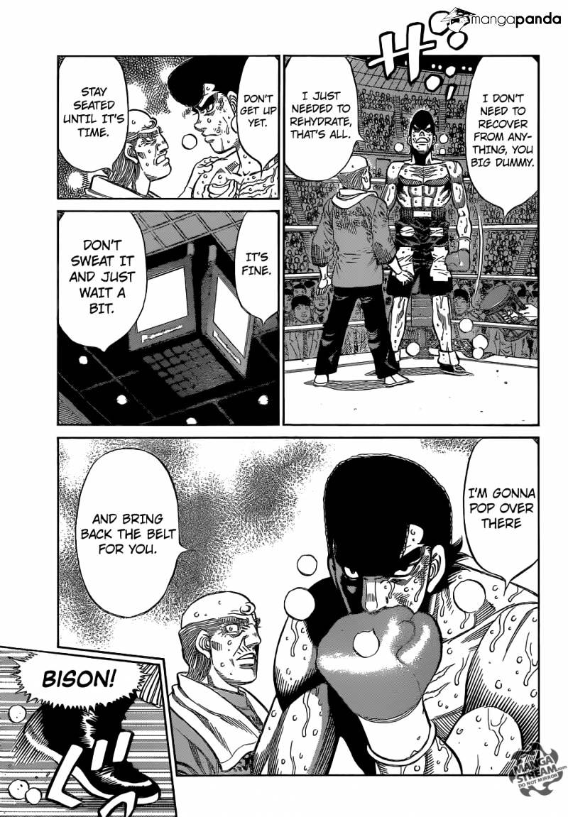 Hajime No Ippo Chapter 1107 : Right In The Middle - Picture 3