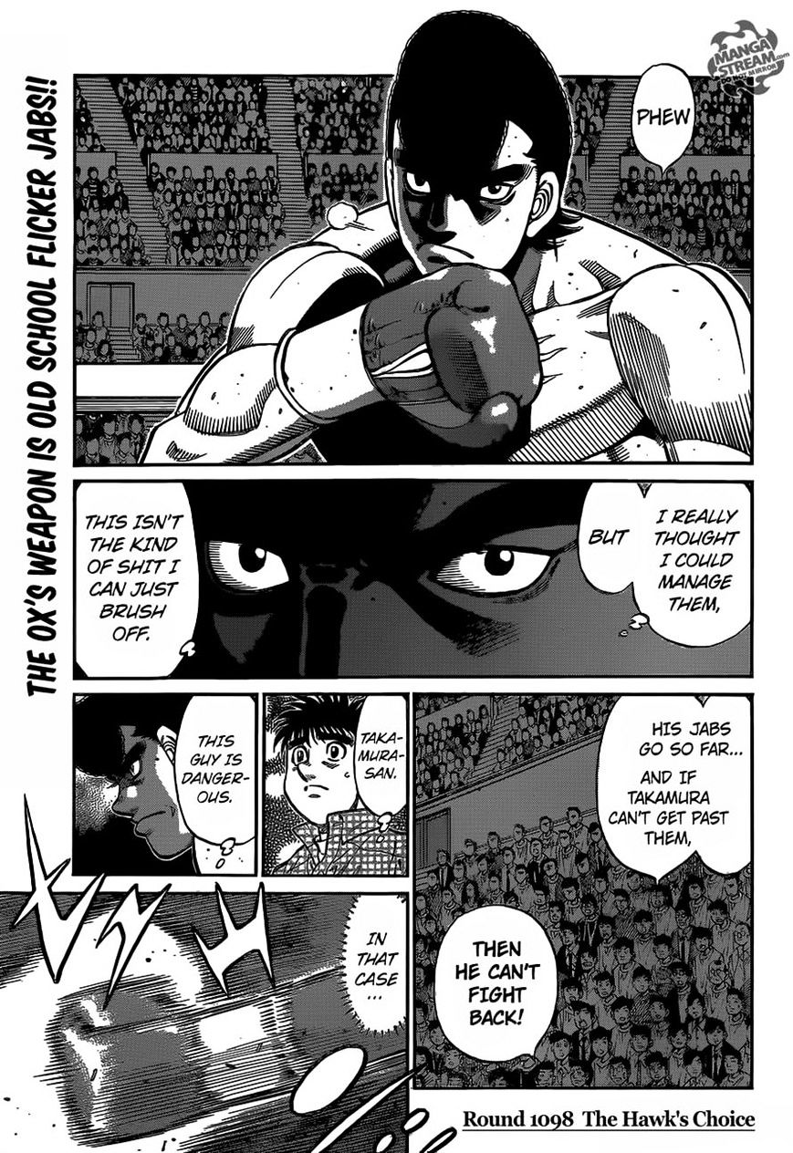 Hajime No Ippo Chapter 1098 - Picture 1