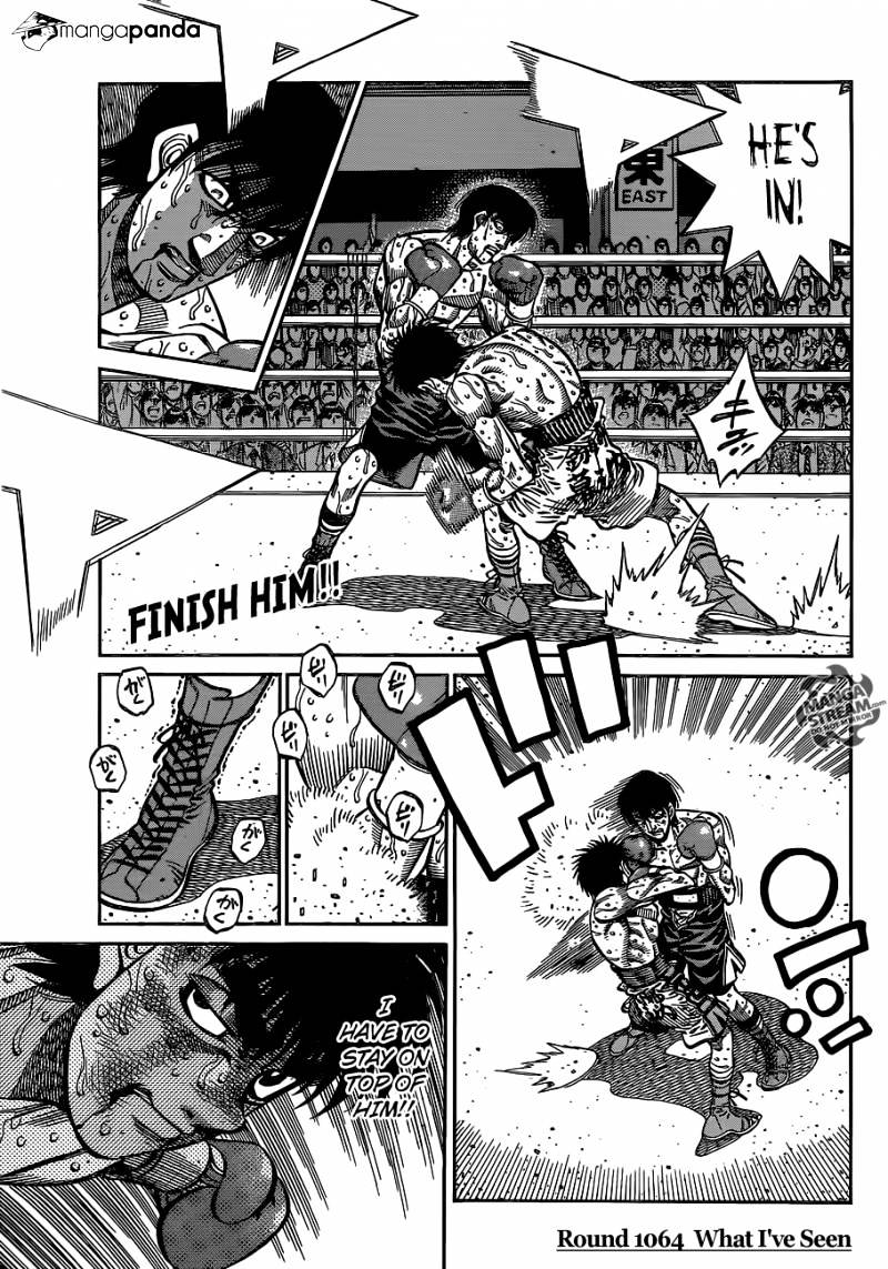 Hajime No Ippo Chapter 1064 : What I Ve Seen - Picture 1