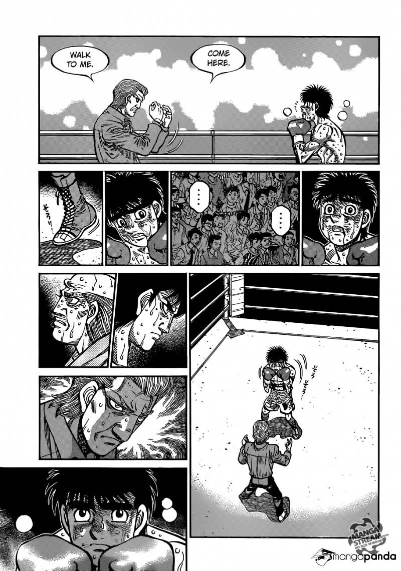 Hajime No Ippo Chapter 1050 : From Beyond Consiciousness - Picture 3