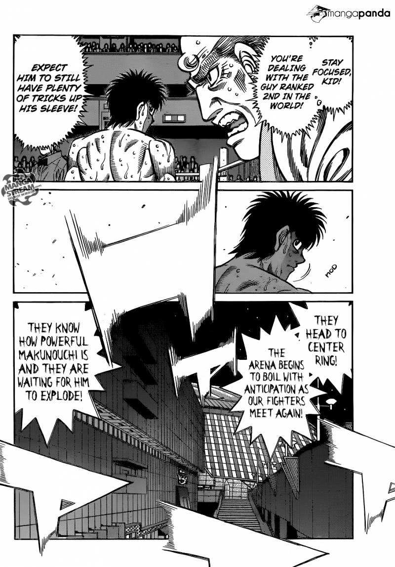 Hajime No Ippo Chapter 1040 : Whats Hidden - Picture 3