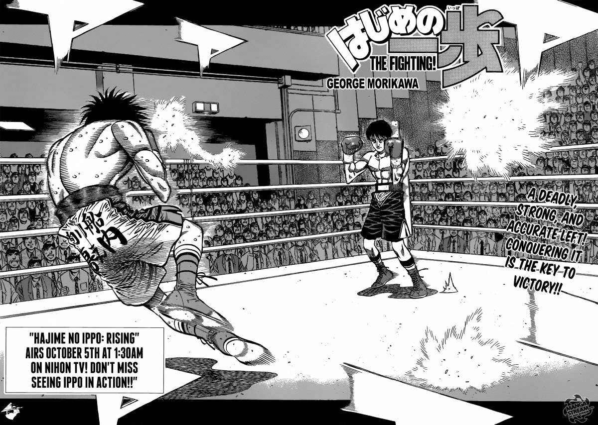 Hajime No Ippo Chapter 1033 : Mexican Left - Picture 2