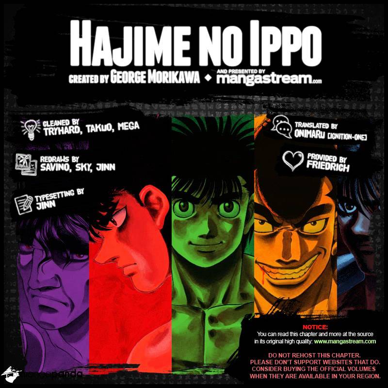 Hajime No Ippo Chapter 1028 - Picture 2