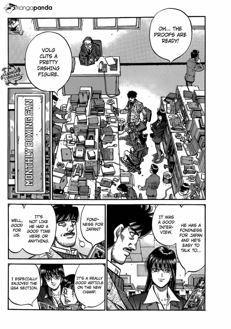 Hajime No Ippo Chapter 1010 : Cooking Fish Made Easy - Picture 2