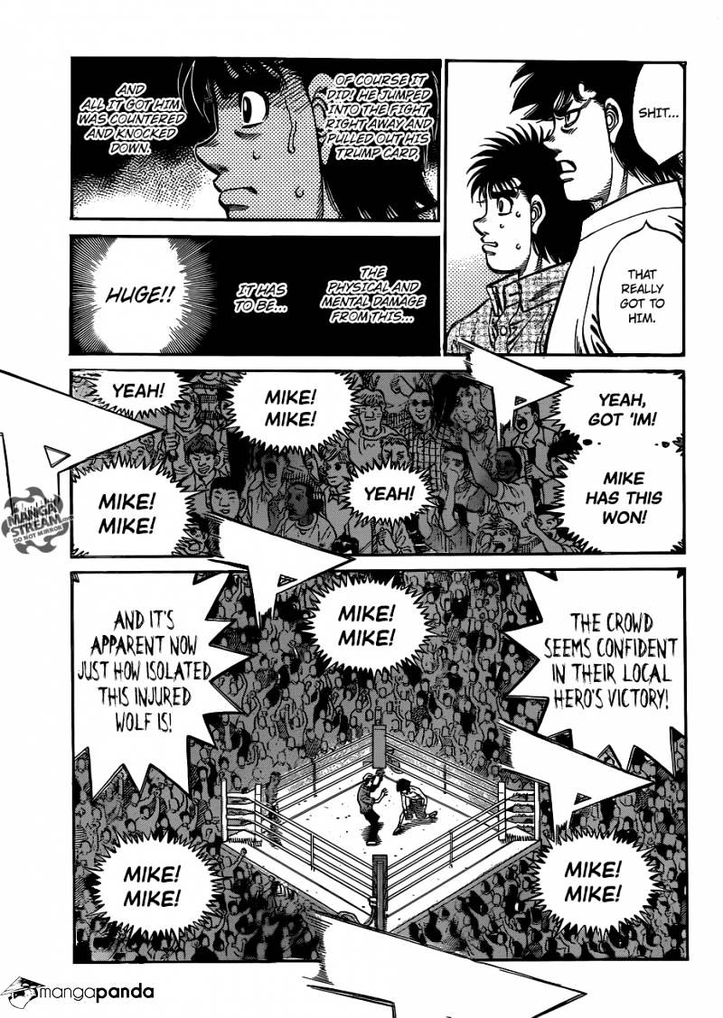 Hajime No Ippo Chapter 987 : The Wolf, Hunted - Picture 3