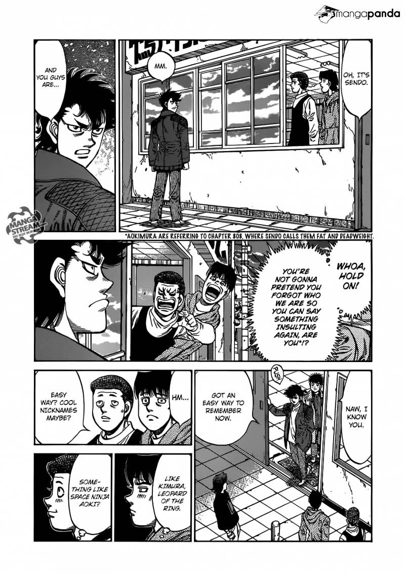 Hajime No Ippo Chapter 984 : The Wolf Stalks Glory - Picture 2