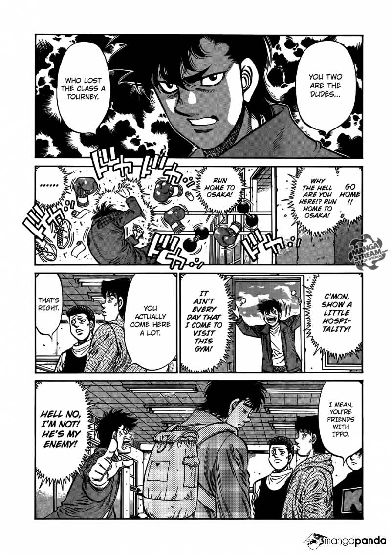 Hajime No Ippo Chapter 984 : The Wolf Stalks Glory - Picture 3