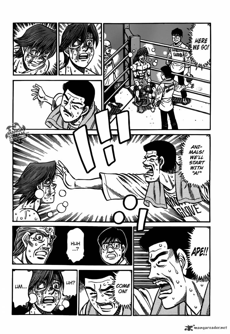 Hajime No Ippo Chapter 963 : Shinoda S Method For Concentrating - Picture 2