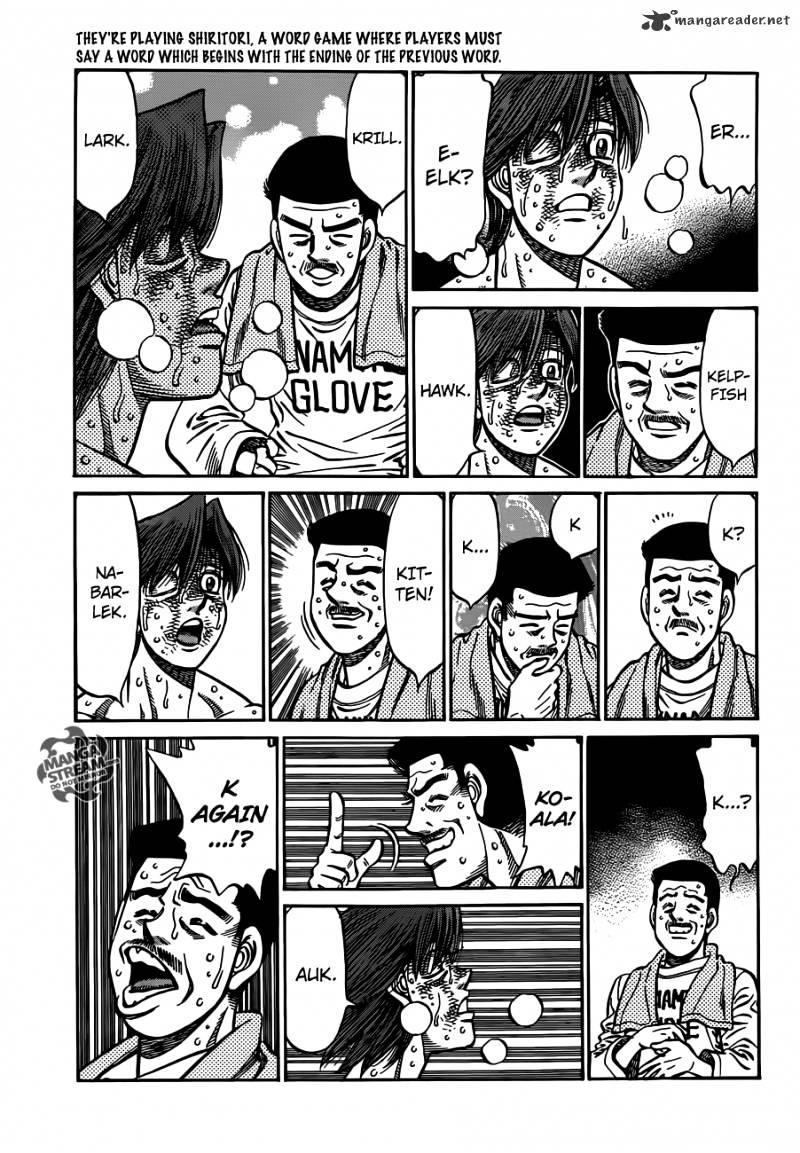 Hajime No Ippo Chapter 963 : Shinoda S Method For Concentrating - Picture 3