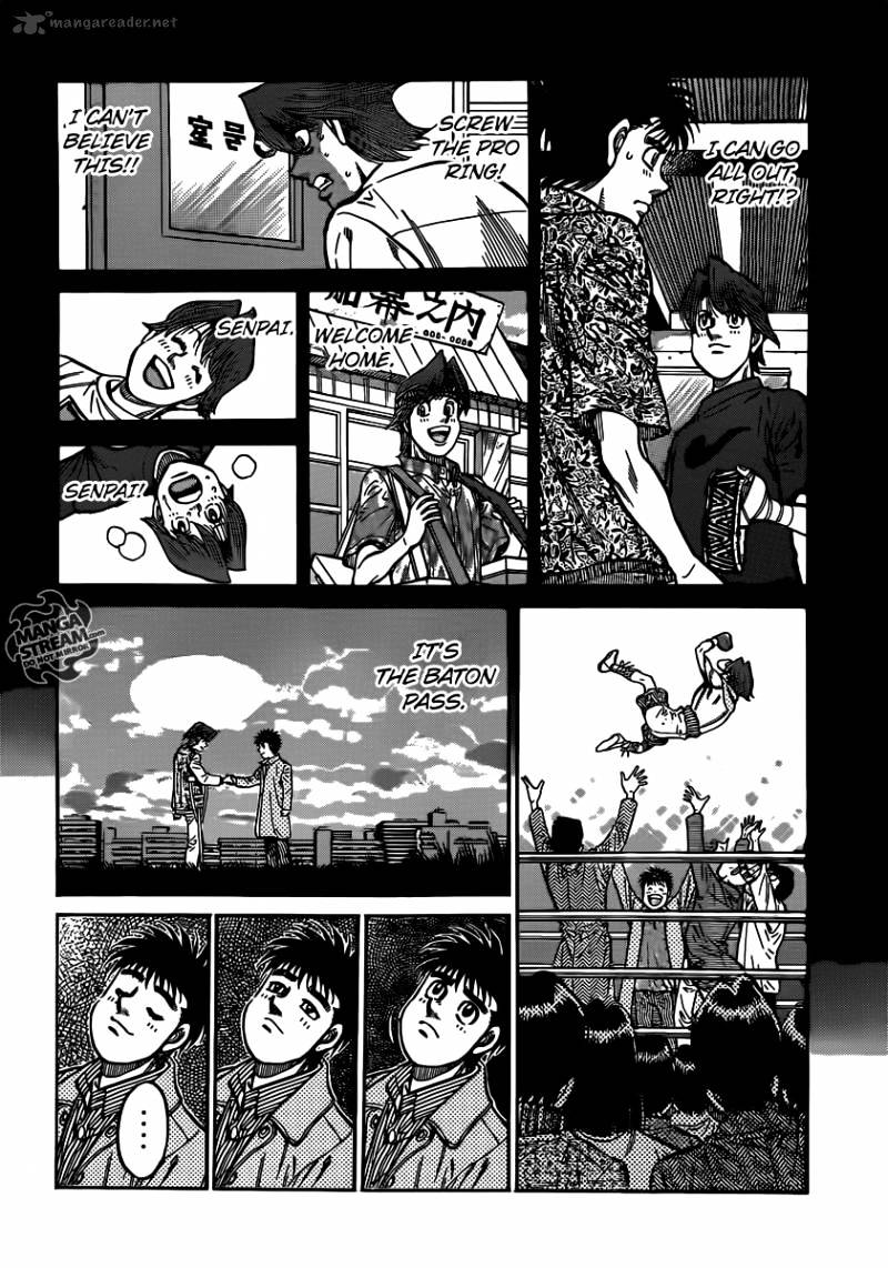 Hajime No Ippo Chapter 959 : A Reason To Sulk - Picture 2