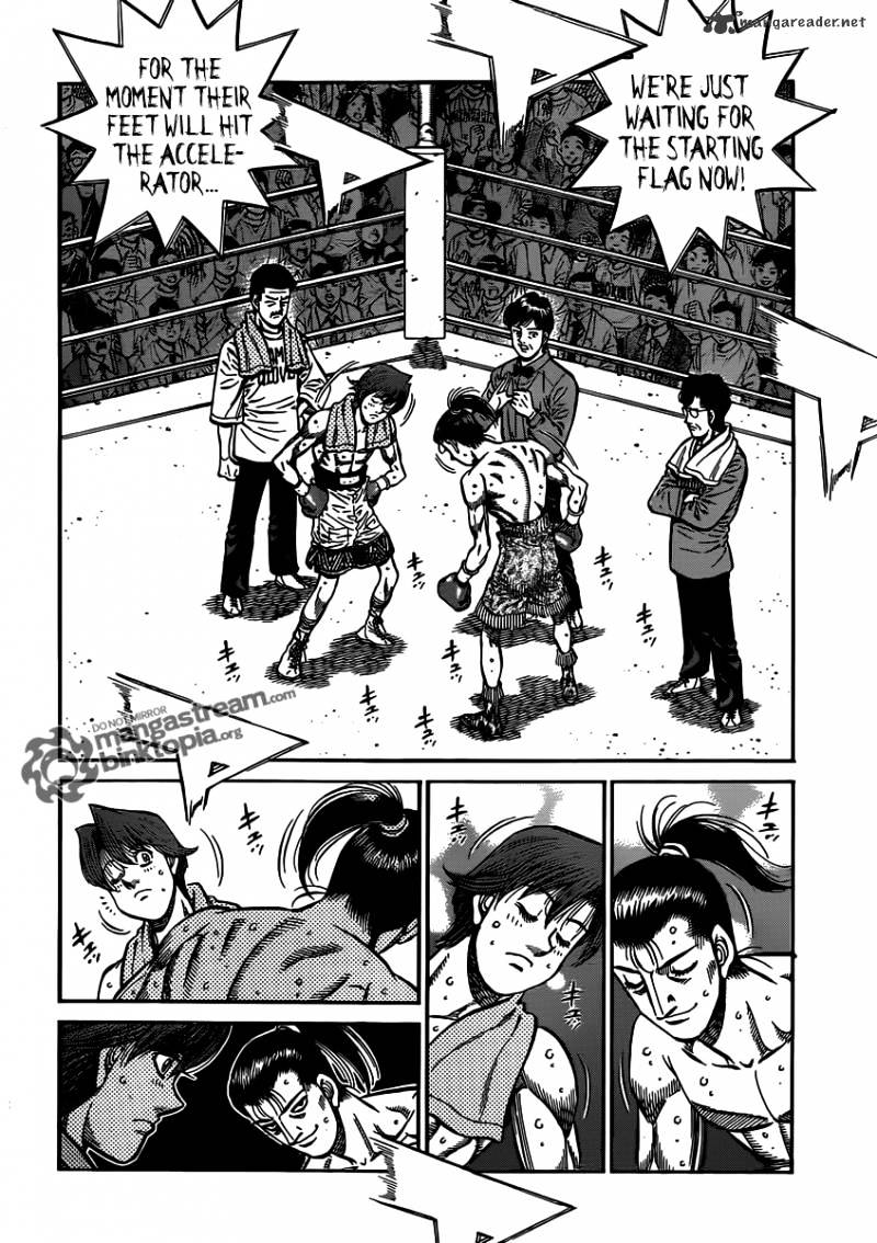 Hajime No Ippo Chapter 954 : Timespace Invader - Picture 2
