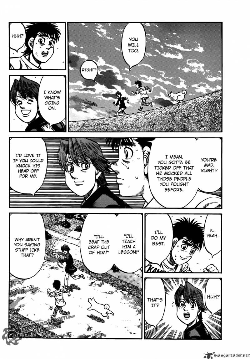 Hajime No Ippo Chapter 920 : The Challenger S Mystery - Picture 2