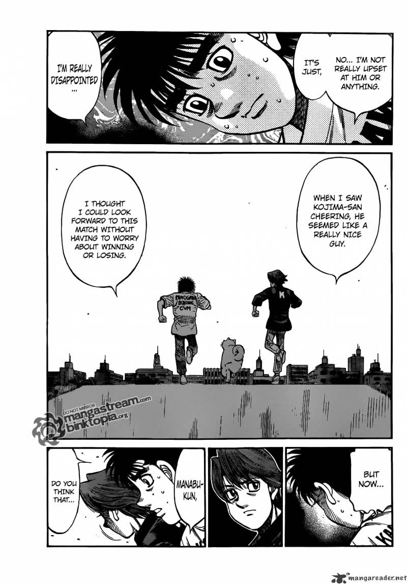 Hajime No Ippo Chapter 920 : The Challenger S Mystery - Picture 3