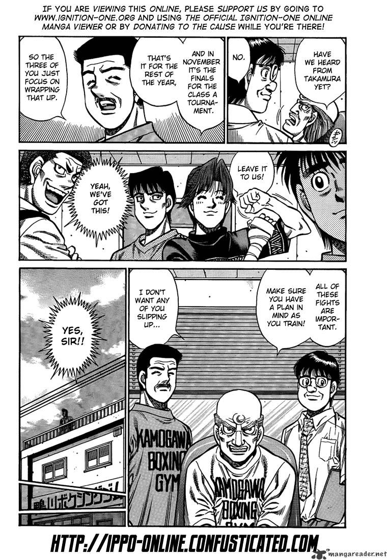 Hajime No Ippo Chapter 917 : Looking Down - Picture 2