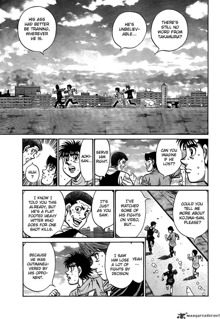 Hajime No Ippo Chapter 917 : Looking Down - Picture 3