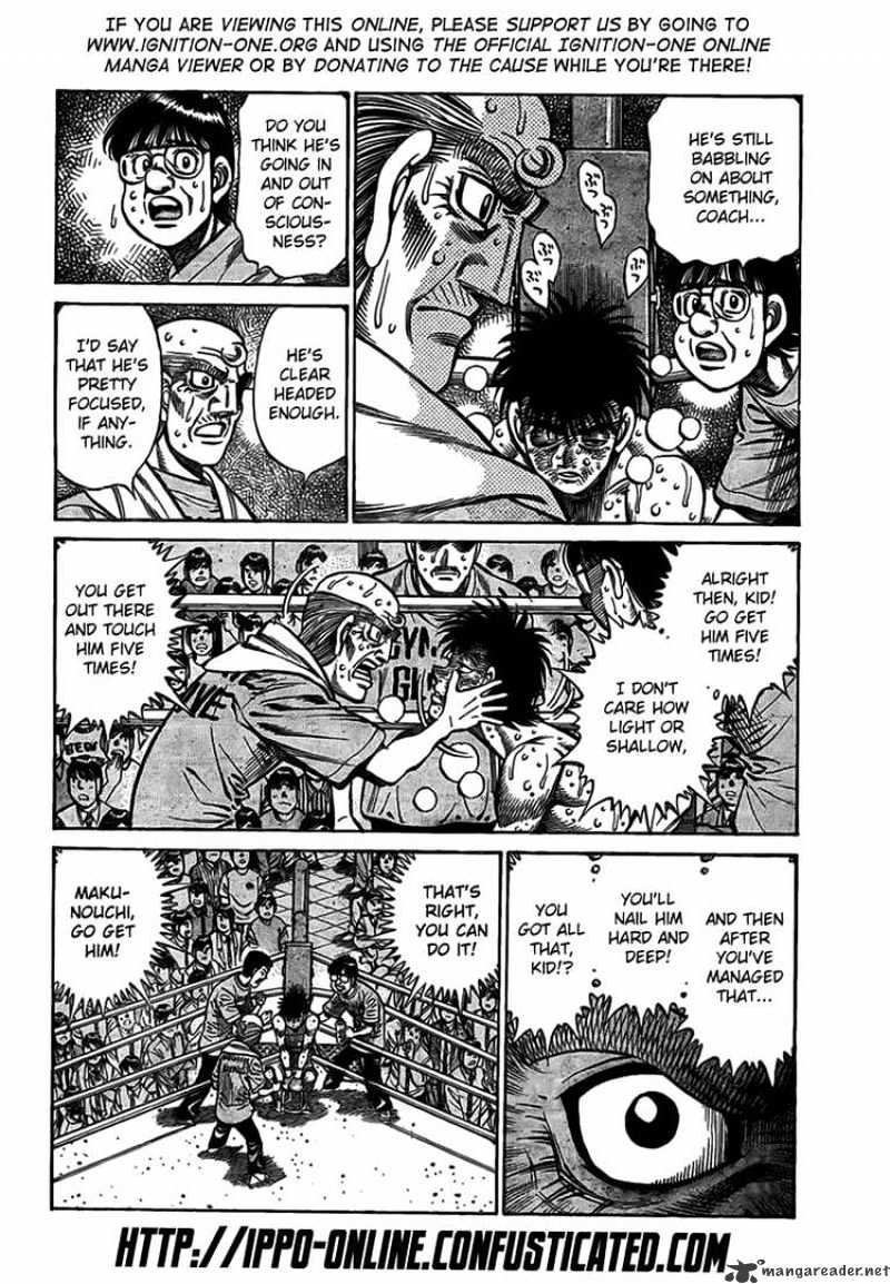 Hajime No Ippo Chapter 883 : Desired Battle - Picture 3