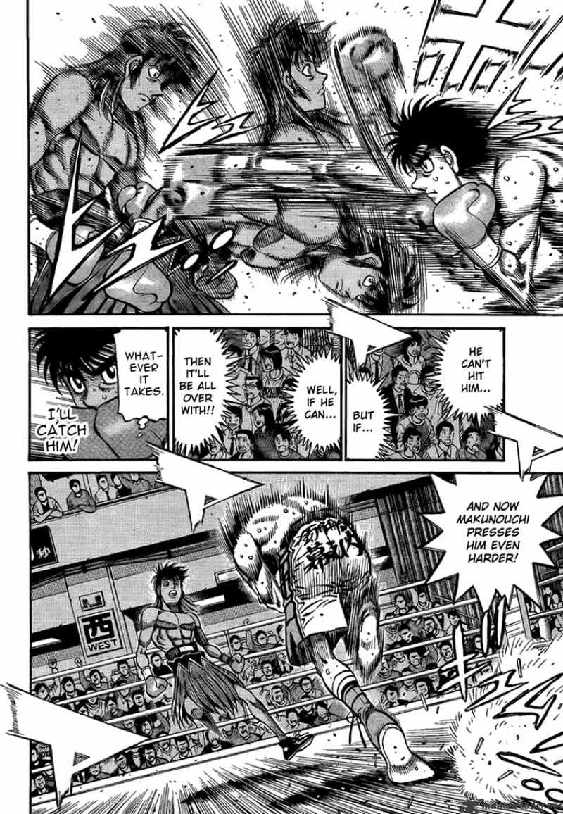 Hajime No Ippo Chapter 870 : High Power Frontal Barrage - Picture 3