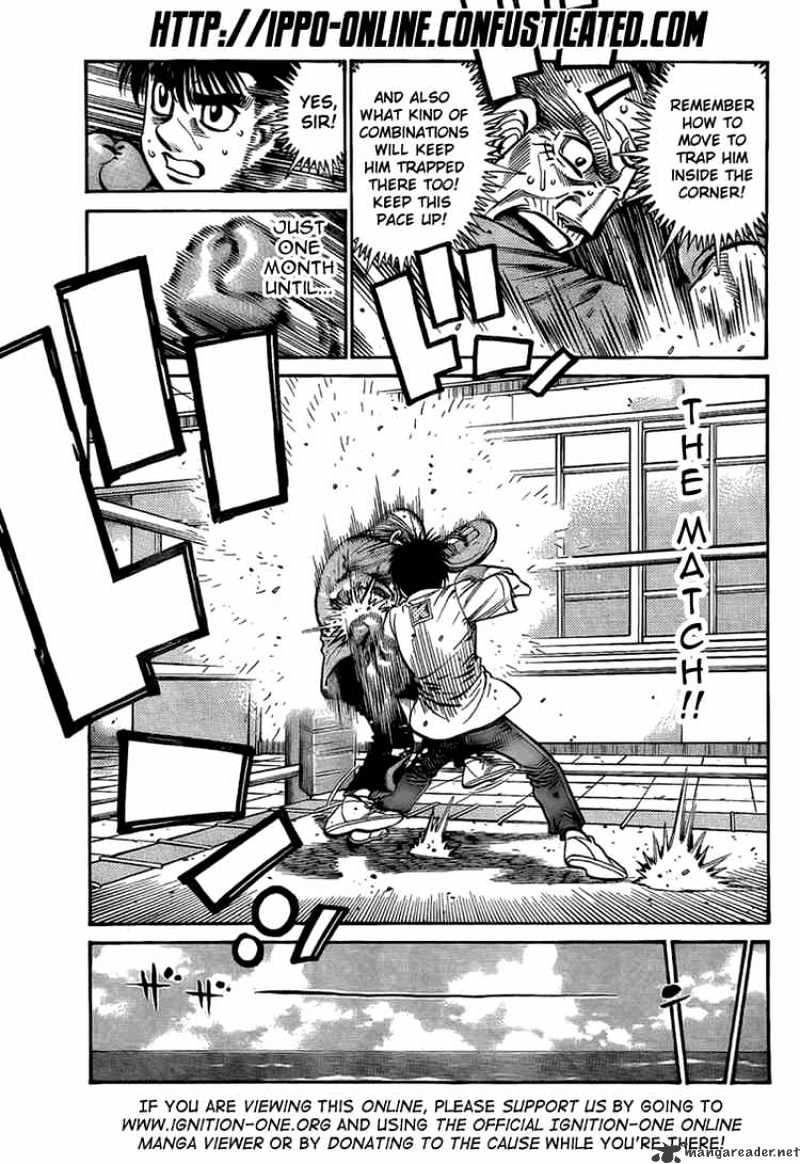 Hajime No Ippo Chapter 861 : International Sparring - Picture 3