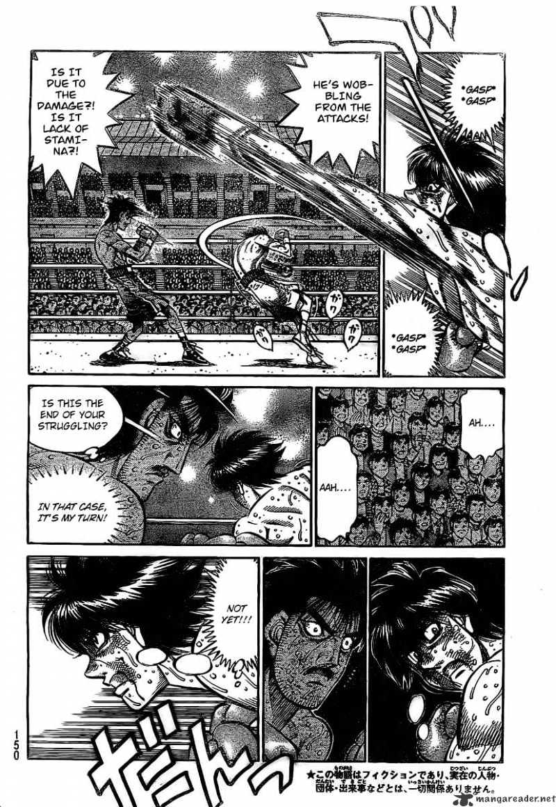 Hajime No Ippo Chapter 841 : A Desperate Boxer - Picture 2