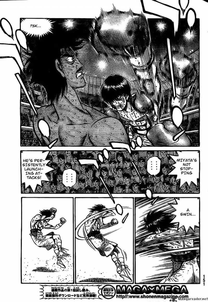 Hajime No Ippo Chapter 841 : A Desperate Boxer - Picture 3