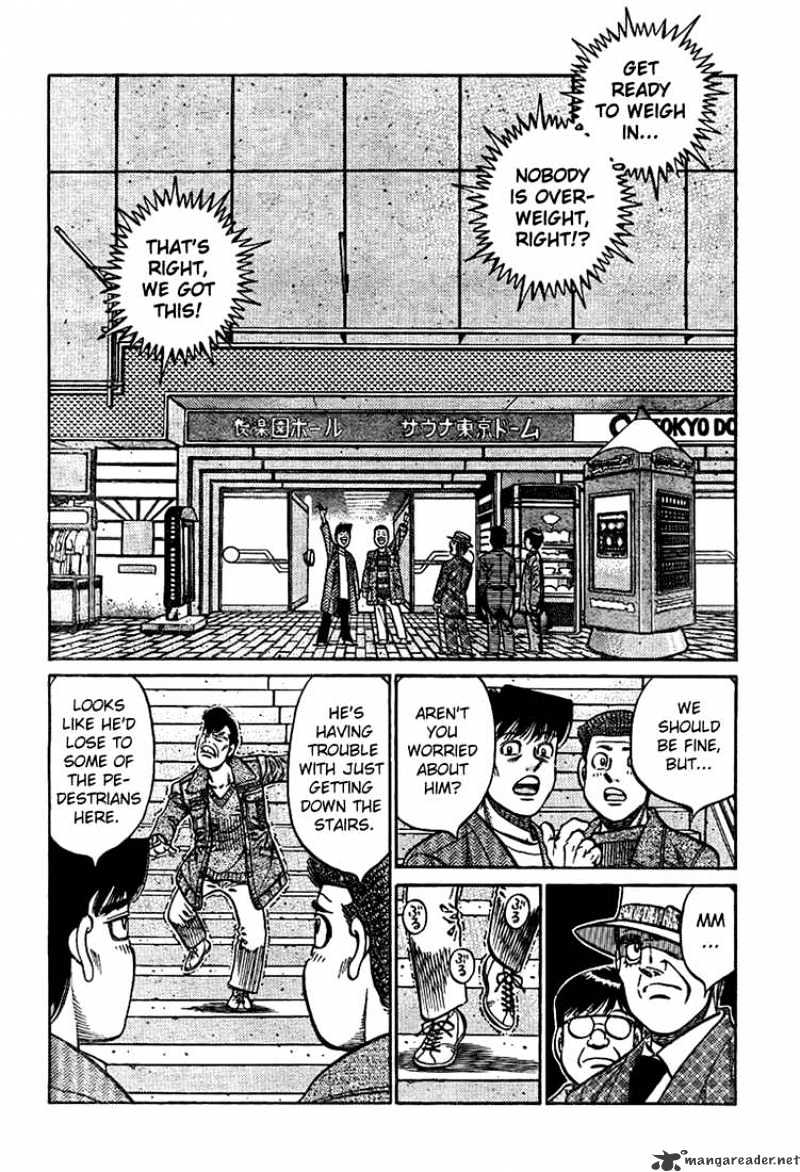 Hajime No Ippo Chapter 816 : The Two Champions - Picture 2