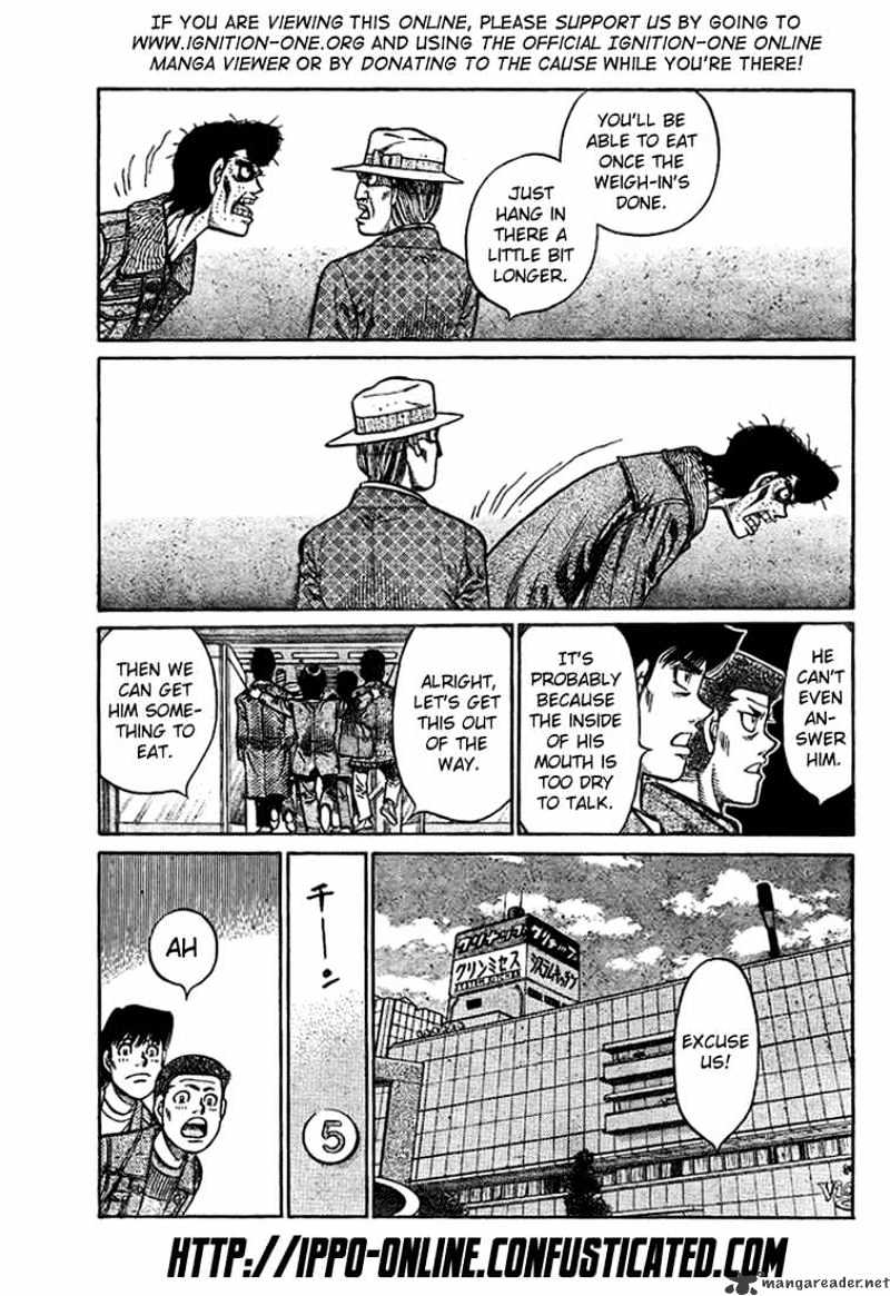Hajime No Ippo Chapter 816 : The Two Champions - Picture 3