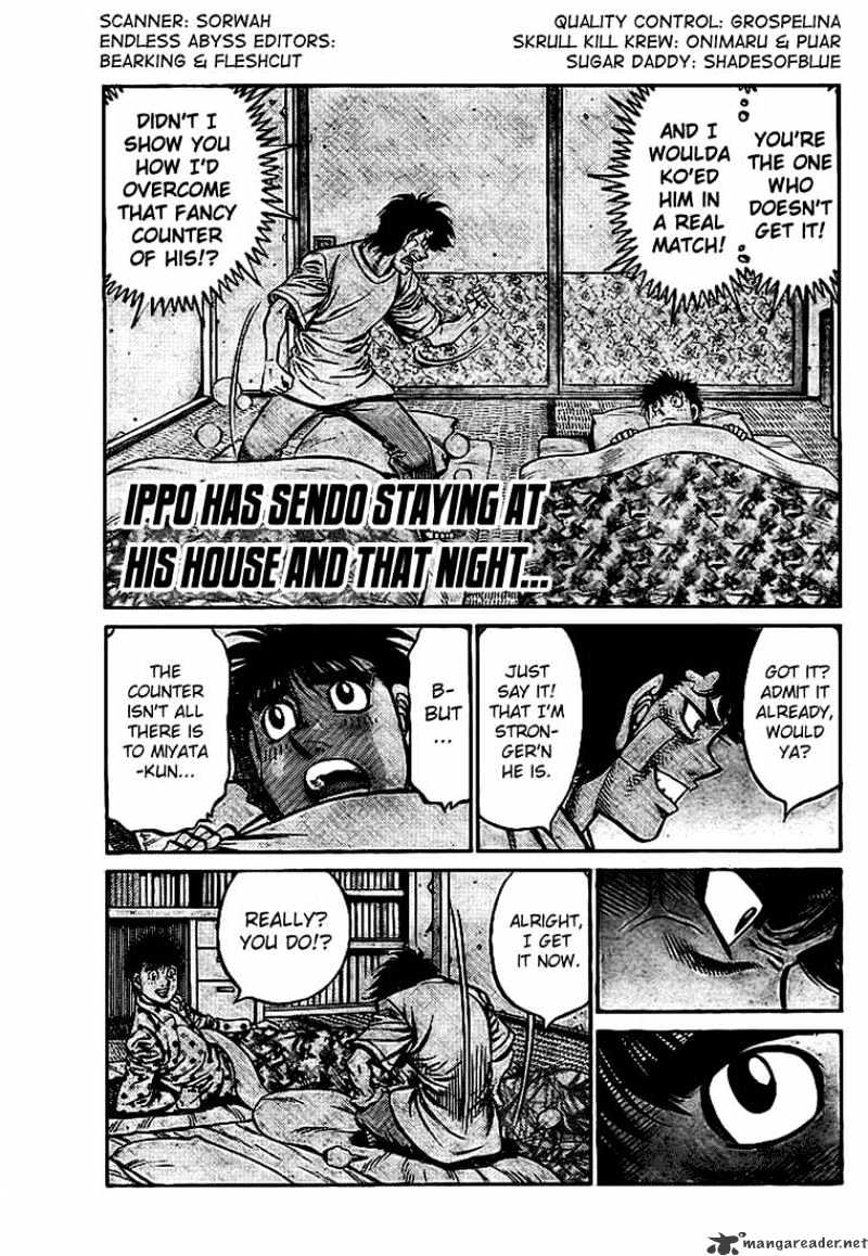 Hajime No Ippo Chapter 814 : When The Cherry Blossoms Bloom - Picture 1