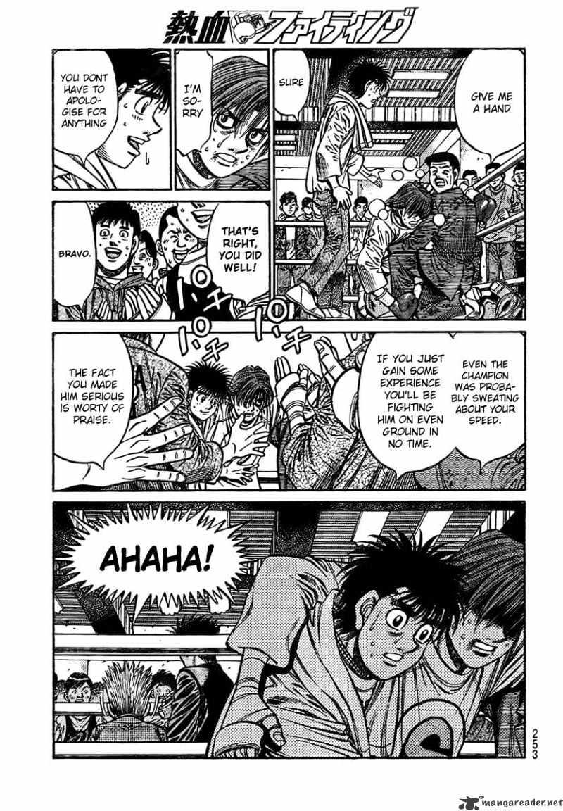Hajime No Ippo Chapter 799 : One More Round - Picture 3