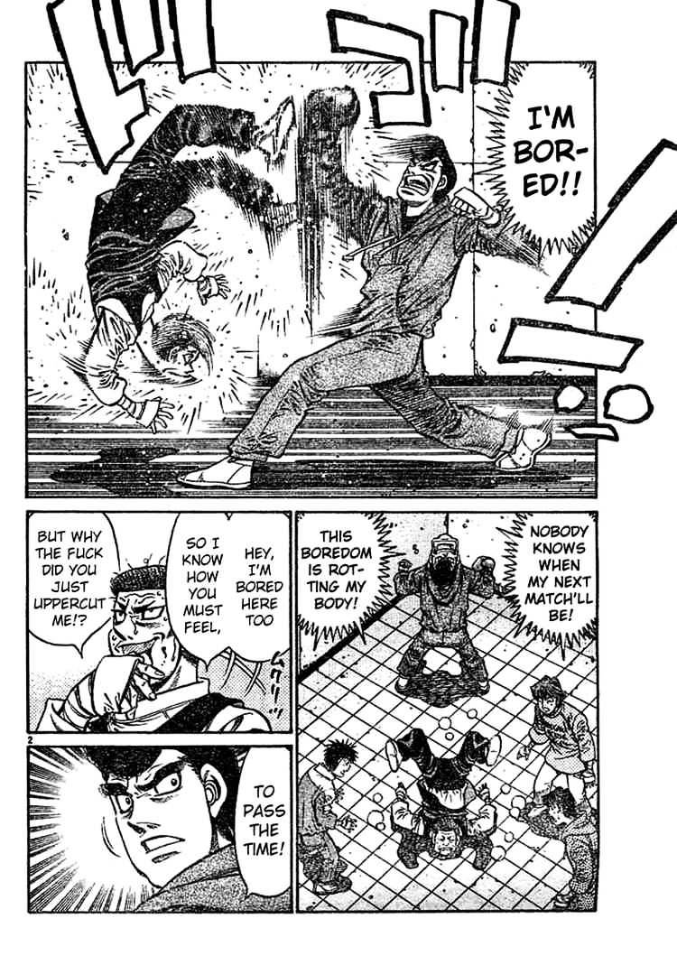 Hajime No Ippo Chapter 758 : The Man Known As The Magician - Picture 2