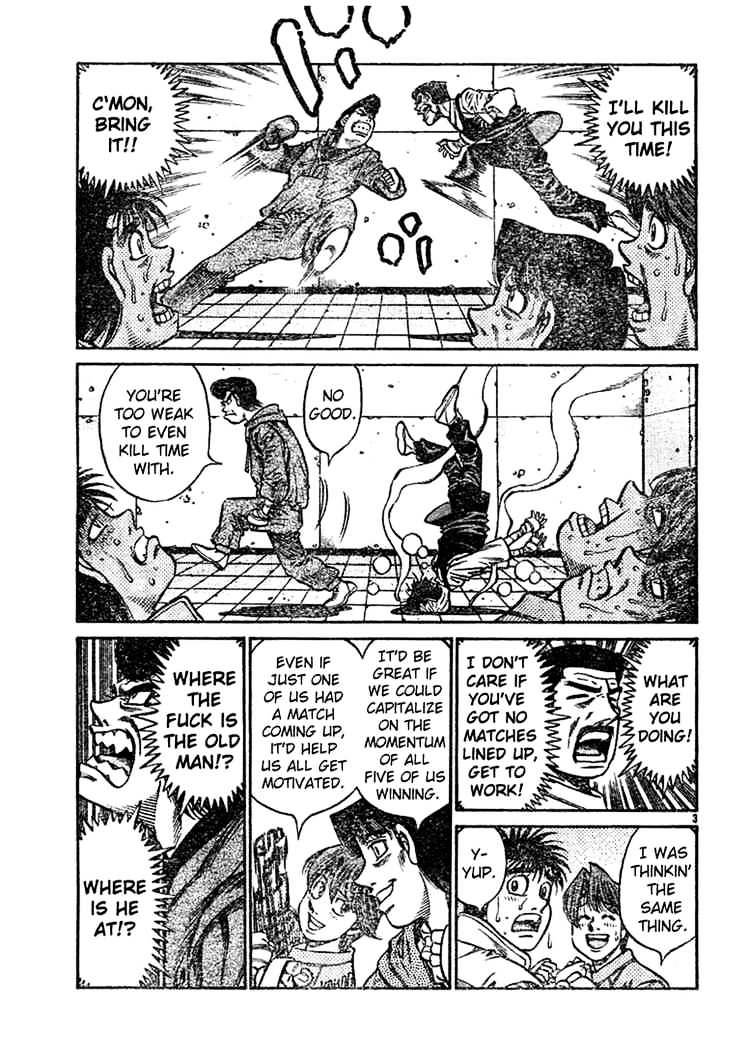 Hajime No Ippo Chapter 758 : The Man Known As The Magician - Picture 3