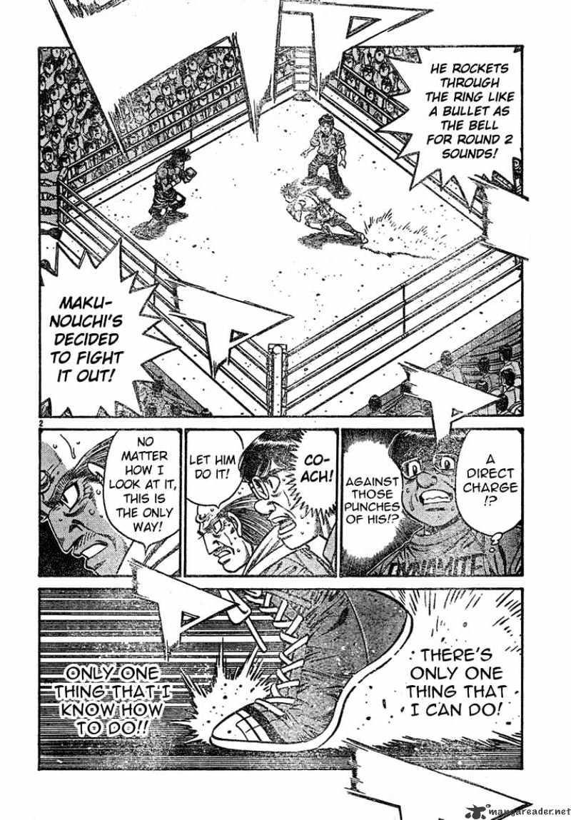 Hajime No Ippo Chapter 733 - Picture 2