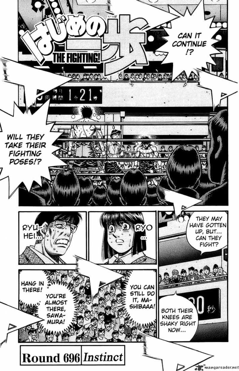 Hajime No Ippo Chapter 696 - Picture 1