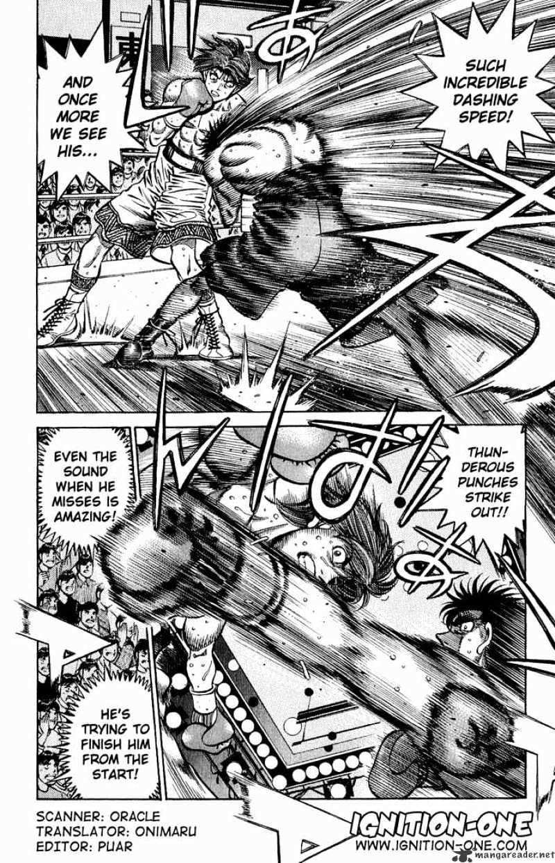 Hajime No Ippo Chapter 599 : Speed Vs Power - Picture 2