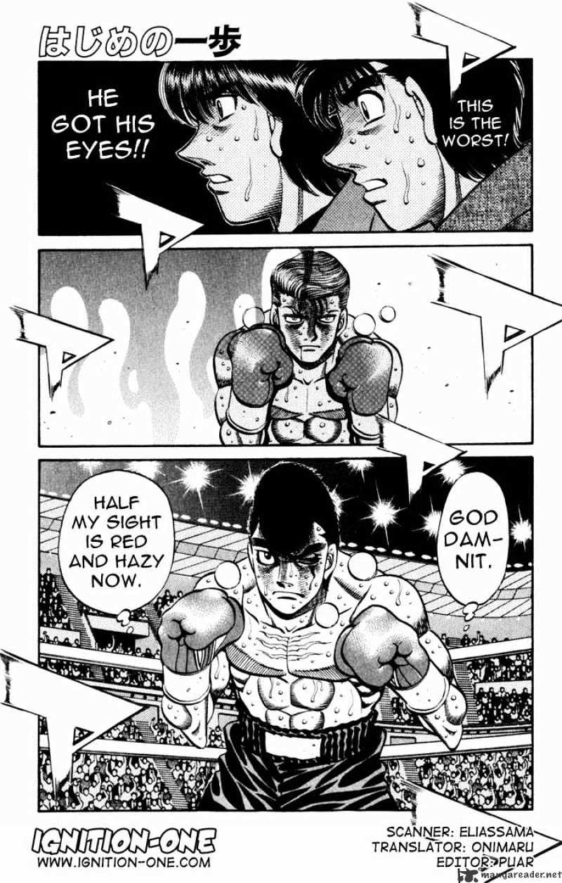 Hajime No Ippo Chapter 548 : Amplified Anxiety - Picture 1