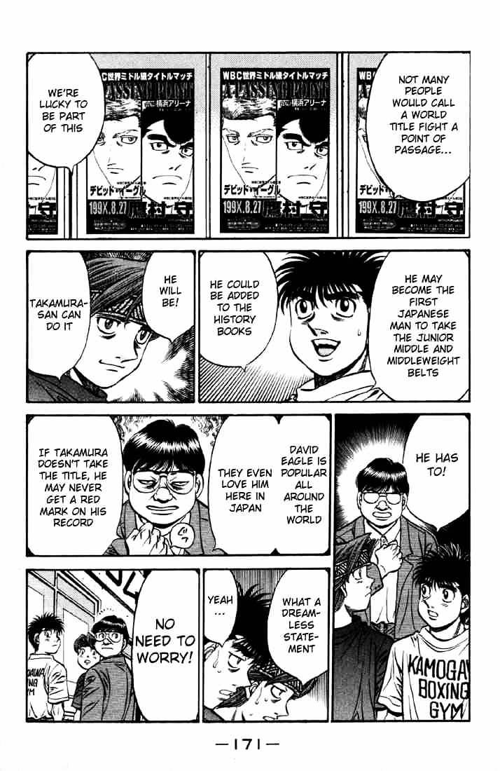 Hajime No Ippo Chapter 522 : Golden Eagle - Picture 3