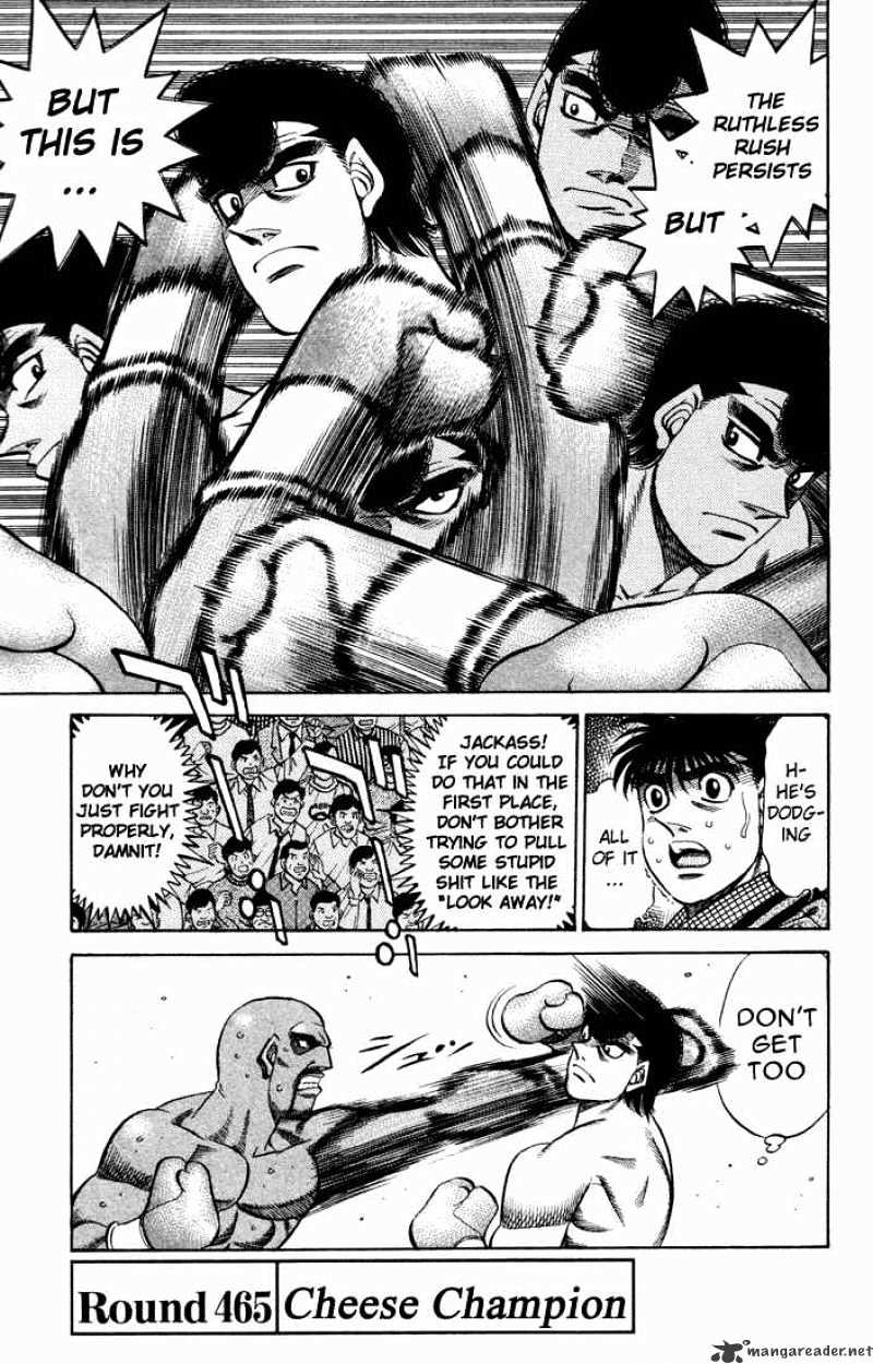 Hajime No Ippo Chapter 465 - Picture 1