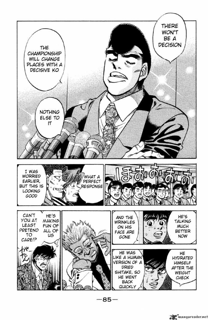 Hajime No Ippo Chapter 375 : Dna - Picture 3