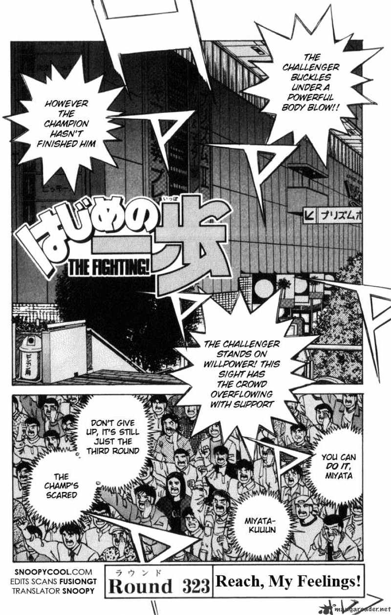 Hajime No Ippo Chapter 323 : Take This Thought - Picture 2
